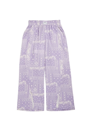 Palm Angels Kids Paisley Straight Trousers (4-12 Years)