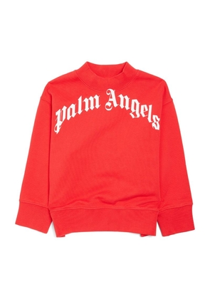 Palm Angels Kids Cotton Logo Sweatshirt (4-12 Years)