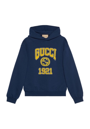 Gucci Cotton Jersey Logo 1921 Hoodie
