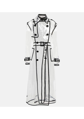 Dolce&Gabbana x Kim sheer PVC trench coat