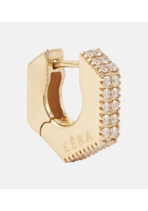 Eéra Mini Dado 18kt yellow gold single earring with diamonds