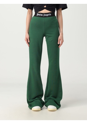 Trousers PALM ANGELS Woman colour Green