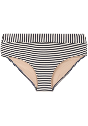 Marlies Dekkers striped fold-down style bikini bottoms - Blue