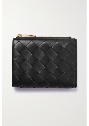 Bottega Veneta - Intrecciato 15 Leather Wallet - Black - One size