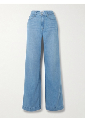 PAIGE - Harper High-rise Wide-leg Jeans - Blue - 23,24,25,26,27,28,29,30,31,32