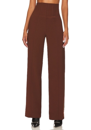 Lovers and Friends Abby High Rise Pant in Brown. Size S.