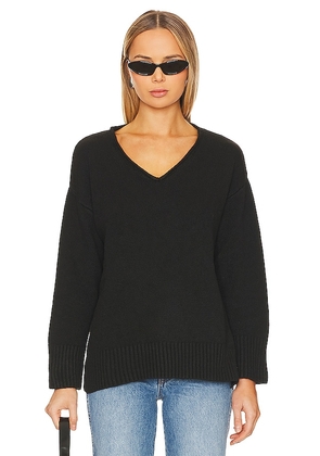 Sanctuary Casual Cozy Sweater in Black. Size S, XS.