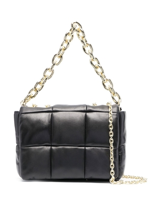 STAND STUDIO quilted leather tote - Black