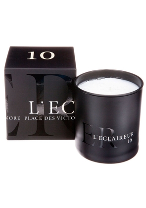 Leclaireur Number 10 'Zan' candle - Black