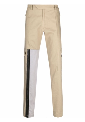 A-COLD-WALL* x Mackintosh multi-panel straight-leg trousers - Neutrals