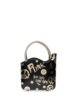 Le Silla Ivy graphic-print mini bag - Black