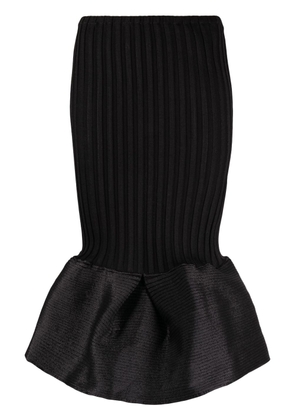 A. ROEGE HOVE Emma fishtail skirt - Black