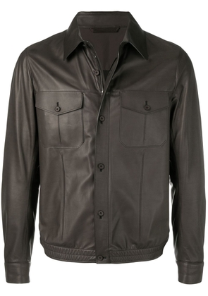 Zegna shirt jacket - Brown