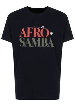 Osklen Vintage Afro Samba cotton T-shirt - Blue