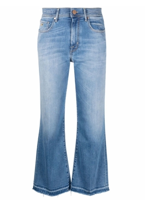 Jacob Cohën mid-rise cropped jeans - Blue