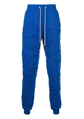 Mostly Heard Rarely Seen Unit ID track pants - Blue