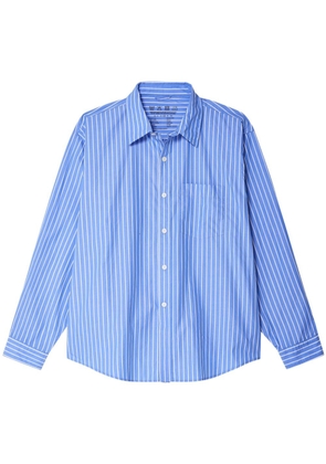 mfpen Executive pinstripe shirt - Blue