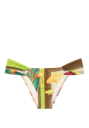 Lenny Niemeyer Carres draped bikini bottoms - Multicolour