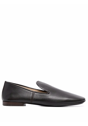 LEMAIRE square-toe slip-on loafers - Brown