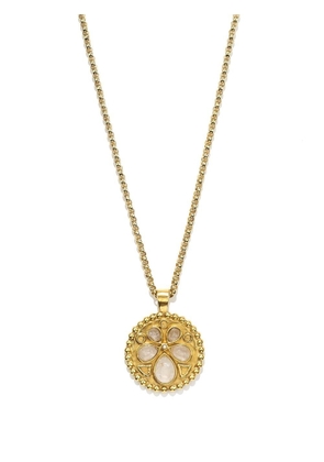 Goossens Cachemire medallion necklace - Gold