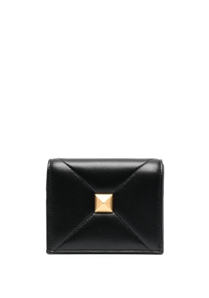 Valentino Garavani Roman Stud leather wallet - Black