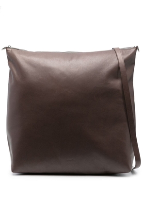 Rick Owens Jumbo Balloon leather shoulder bag - Brown