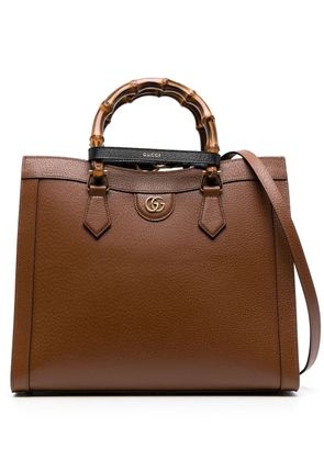 Gucci Diana medium tote bag - Brown