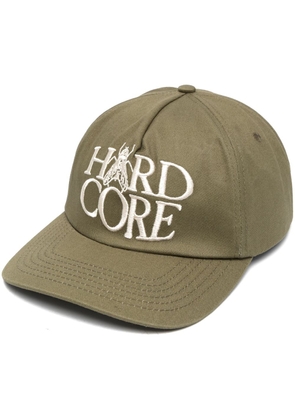 Aries Hardcore embroidered baseball hat - Green