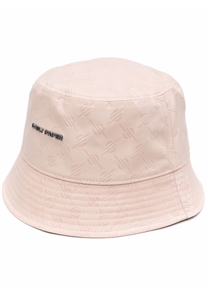 Daily Paper embroidered-logo bucket hat - Pink