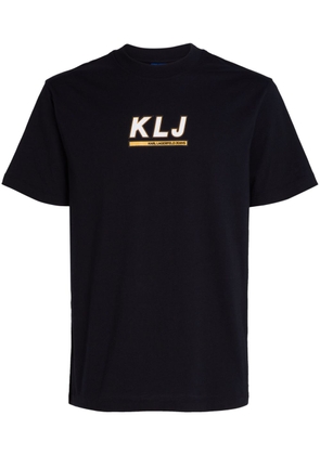 Karl Lagerfeld Jeans Skate logo-print organic cotton T-shirt - Black