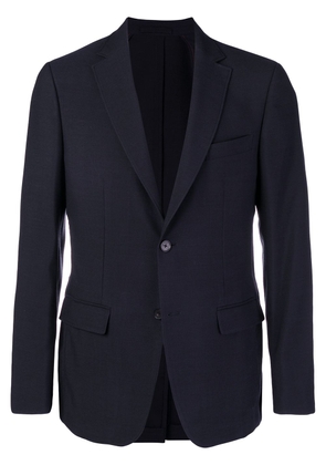 Ferragamo single-breasted wool suit jacket - Blue