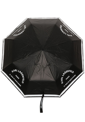 Karl Lagerfeld Rue St-Guillaume umbrella - Black