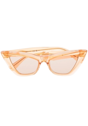 Bottega Veneta Eyewear cat-eye sunglasses - Orange