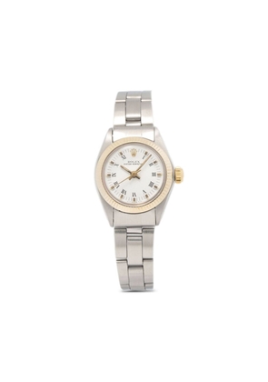 Rolex pre-owned Oyster Perpetual 24mm - White