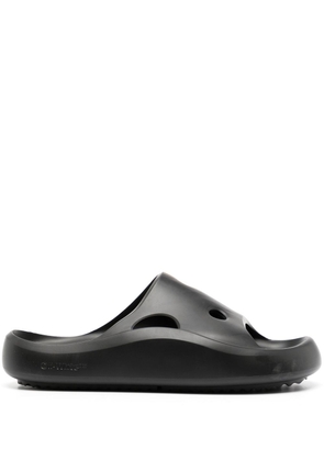 Off-White Meteor cut-out slides - Black