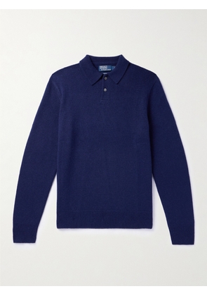 Polo Ralph Lauren - Cashmere Polo Shirt - Men - Blue - XS