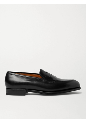 Edward Green - Piccadilly Leather Penny Loafers - Men - Black - UK 7