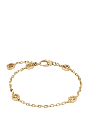 Gucci Yellow Gold Interlocking G Bracelet