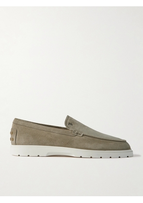 Tod's - Suede Loafers - Men - Neutrals - UK 6