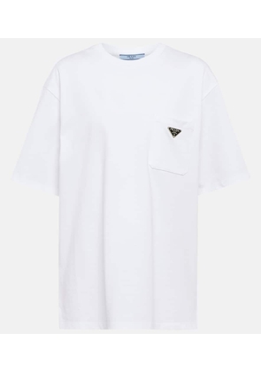 Prada Logo cotton jersey T-shirt