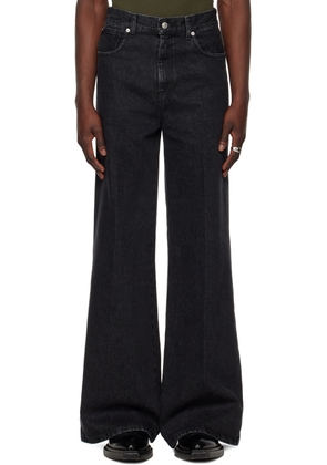 LU'U DAN Black Phat Jeans