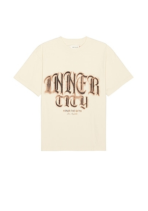 Honor The Gift Stamp Inner City Tee in Bone - Cream. Size M (also in ).