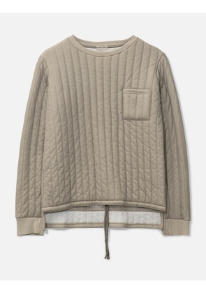 Helmut Lang Quilted Sweater