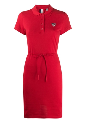 Rossignol polo dress - Red