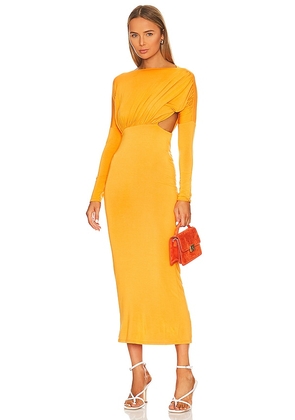 The Line by K Pascal Dress in Orange. Size L.