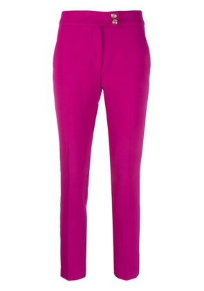 LIU JO tailored straight-leg trousers - Pink