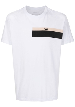 Osklen stripe-print cotton T-Shirt - White