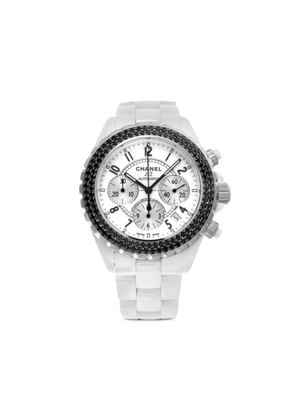 CHANEL Pre-Owned pre-owned J12 41mm - White