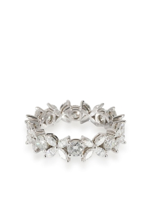 Tiffany & Co. Pre-Owned platinum Victoria® diamond ring - Silver