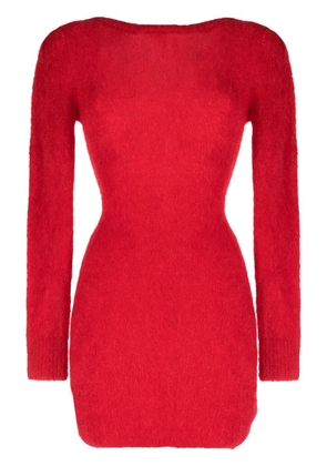 Ba&Sh Tunia brushed minidress - Red